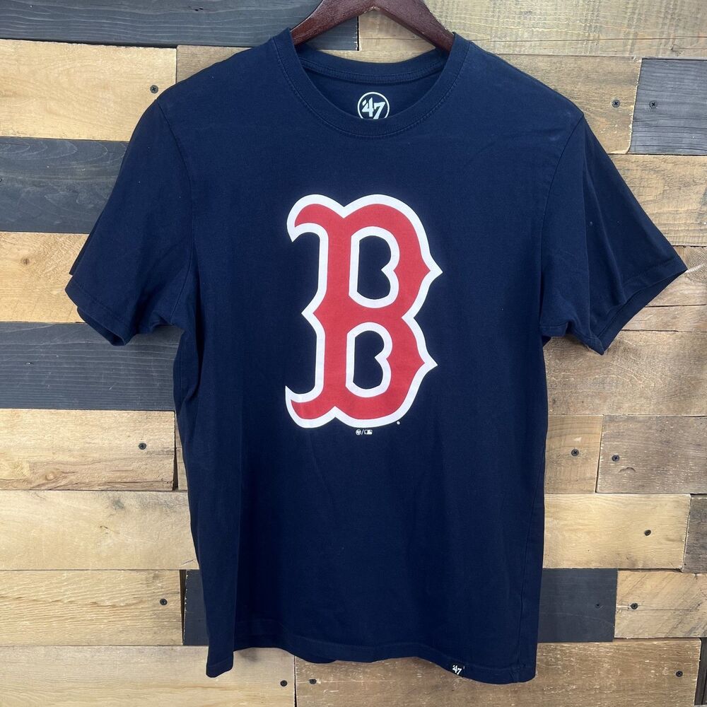 '47 Boston Red Sox B Small Mens Shirt Short Sleeve Dalbec 29 MLB